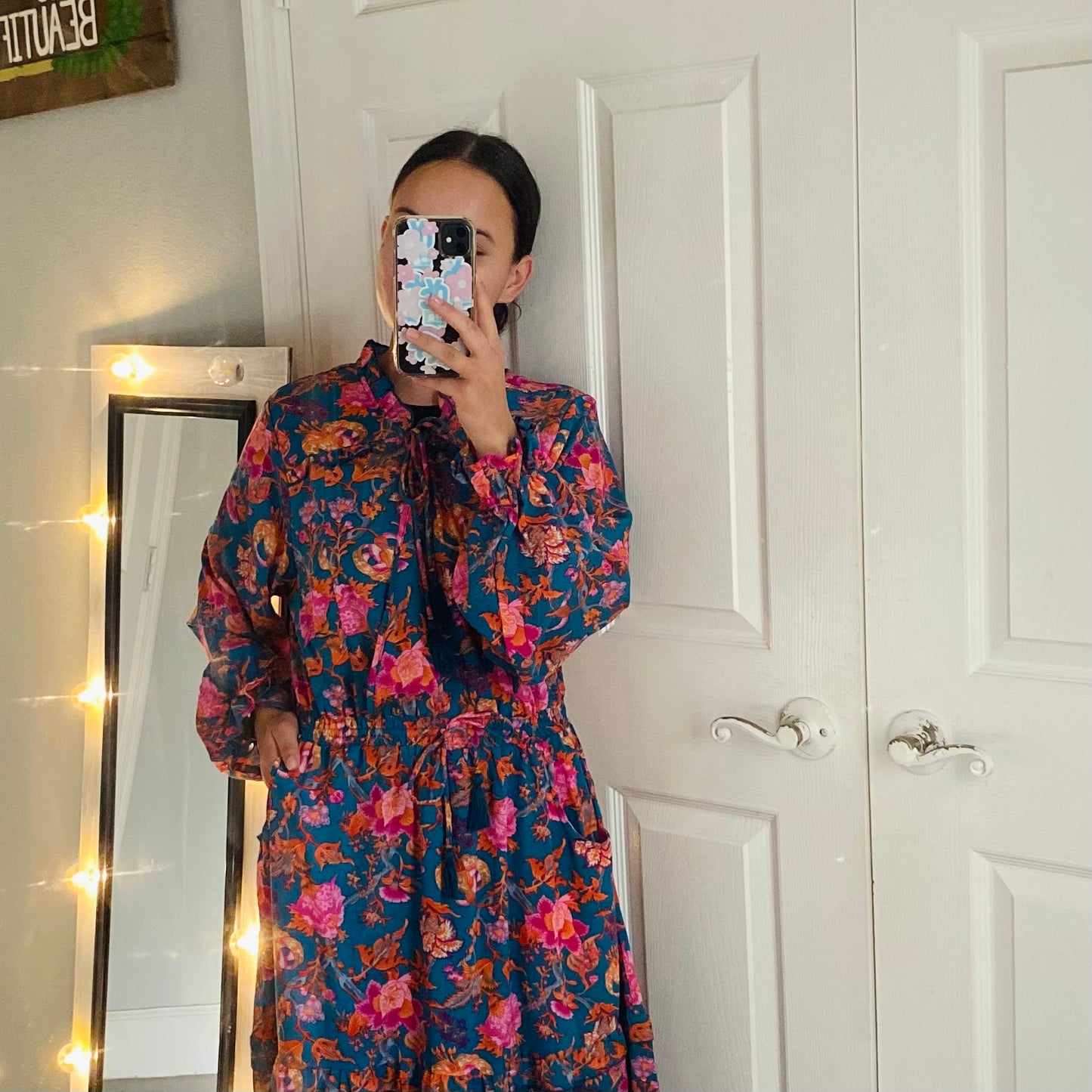 Colorful Floral Dress