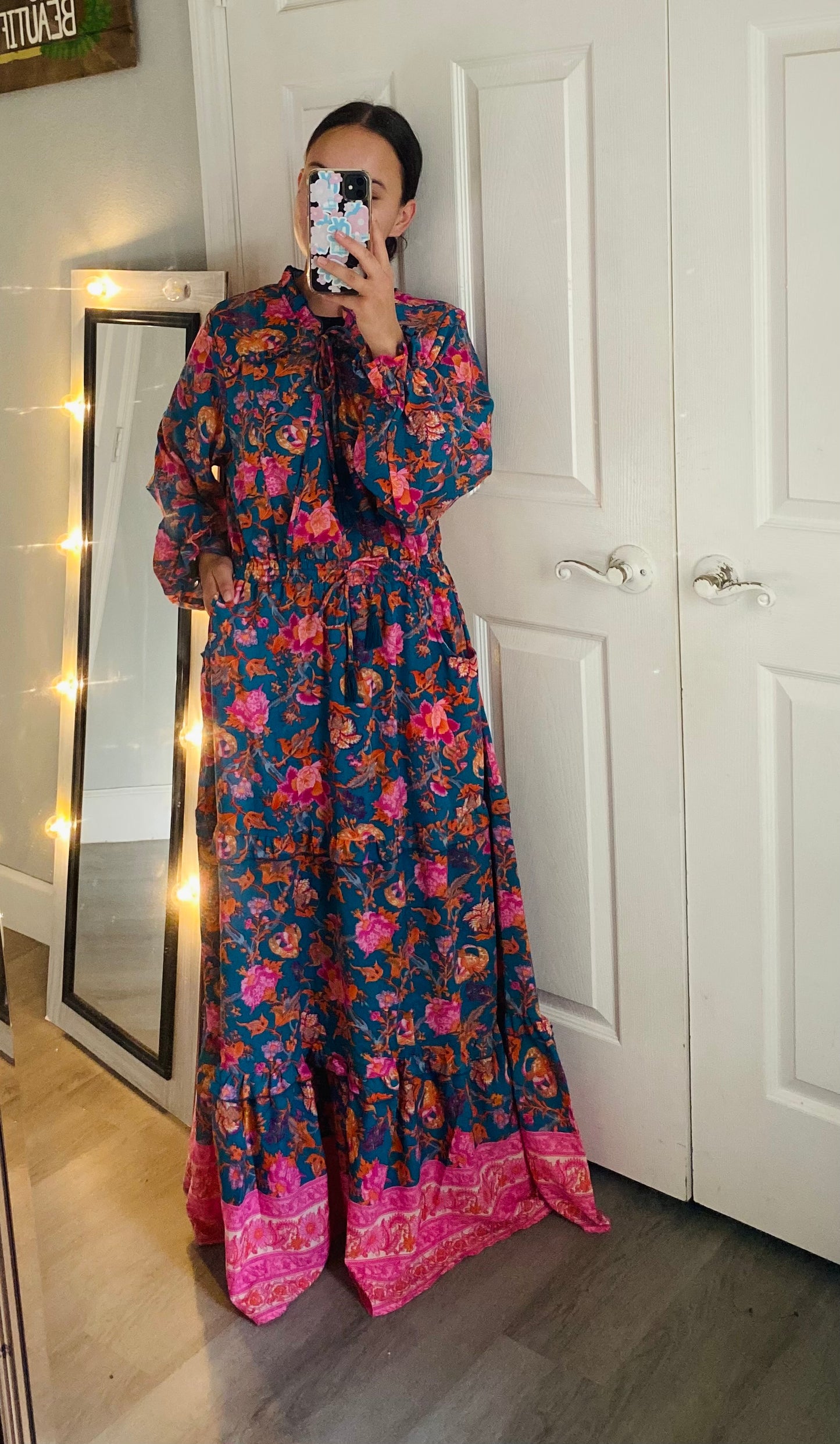 Colorful Floral Dress