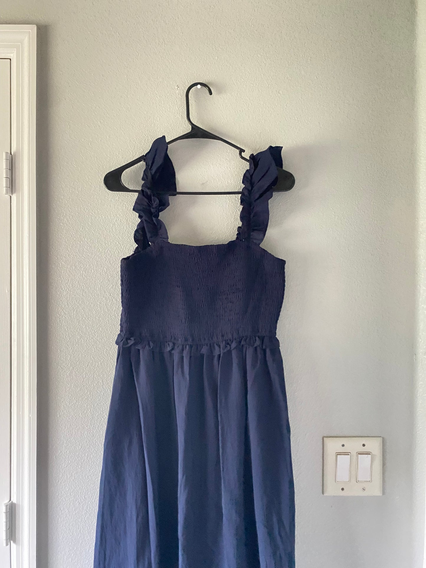 Blue dress