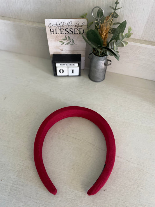 Soft Red Headband
