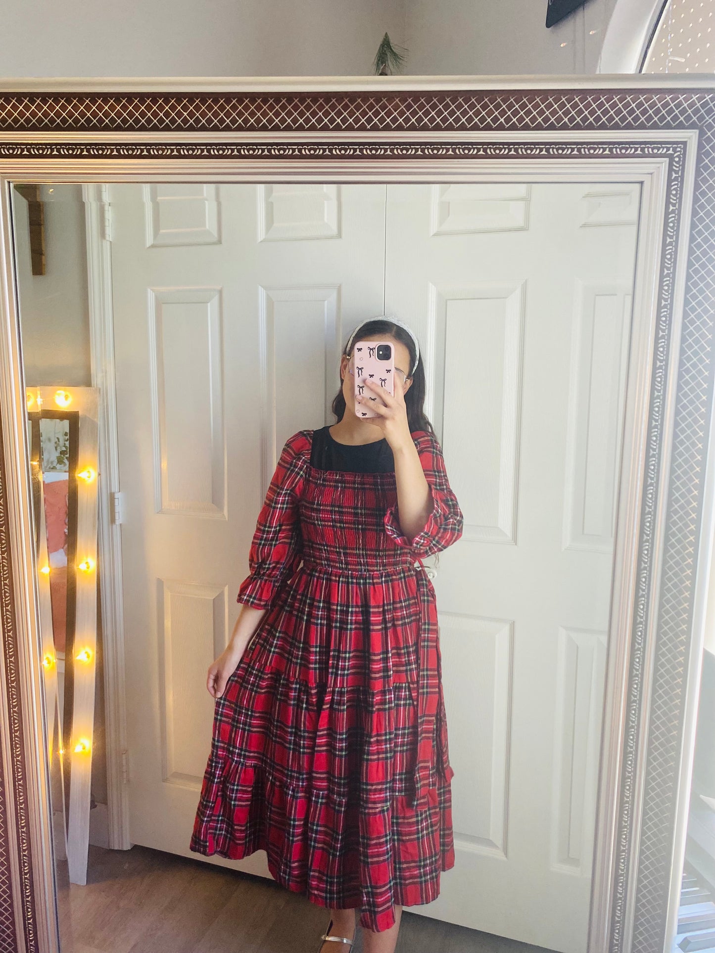 Plaid Christmas Dress