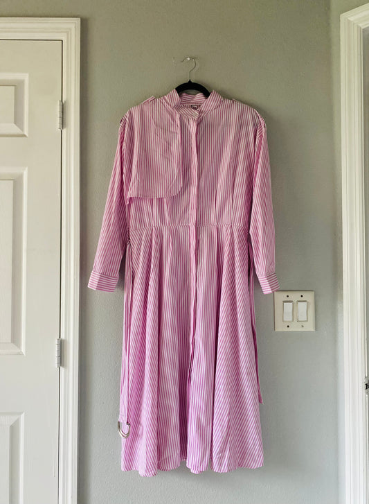 Pink Striped Dress