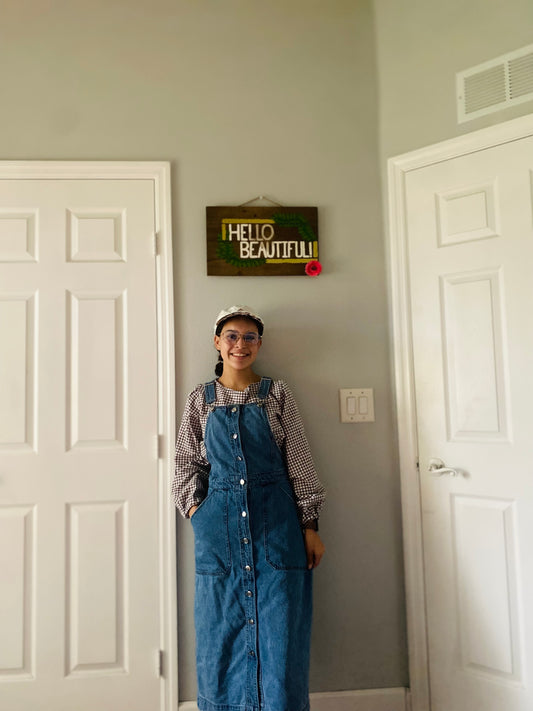 H&M Overall Jean Dress