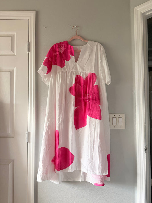 Pink Flower Dress
