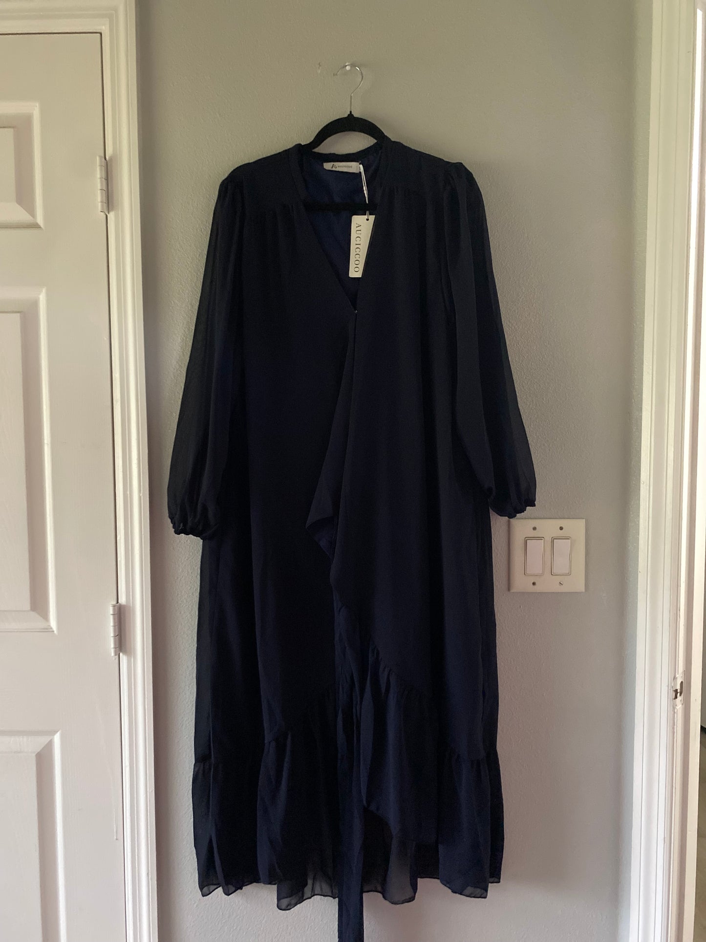 navy blue dress