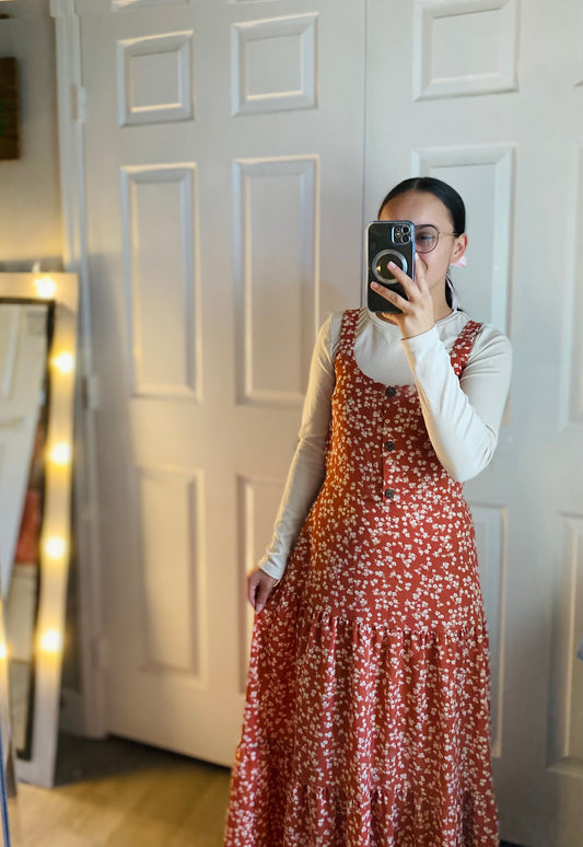 Fall’s Flower Dress