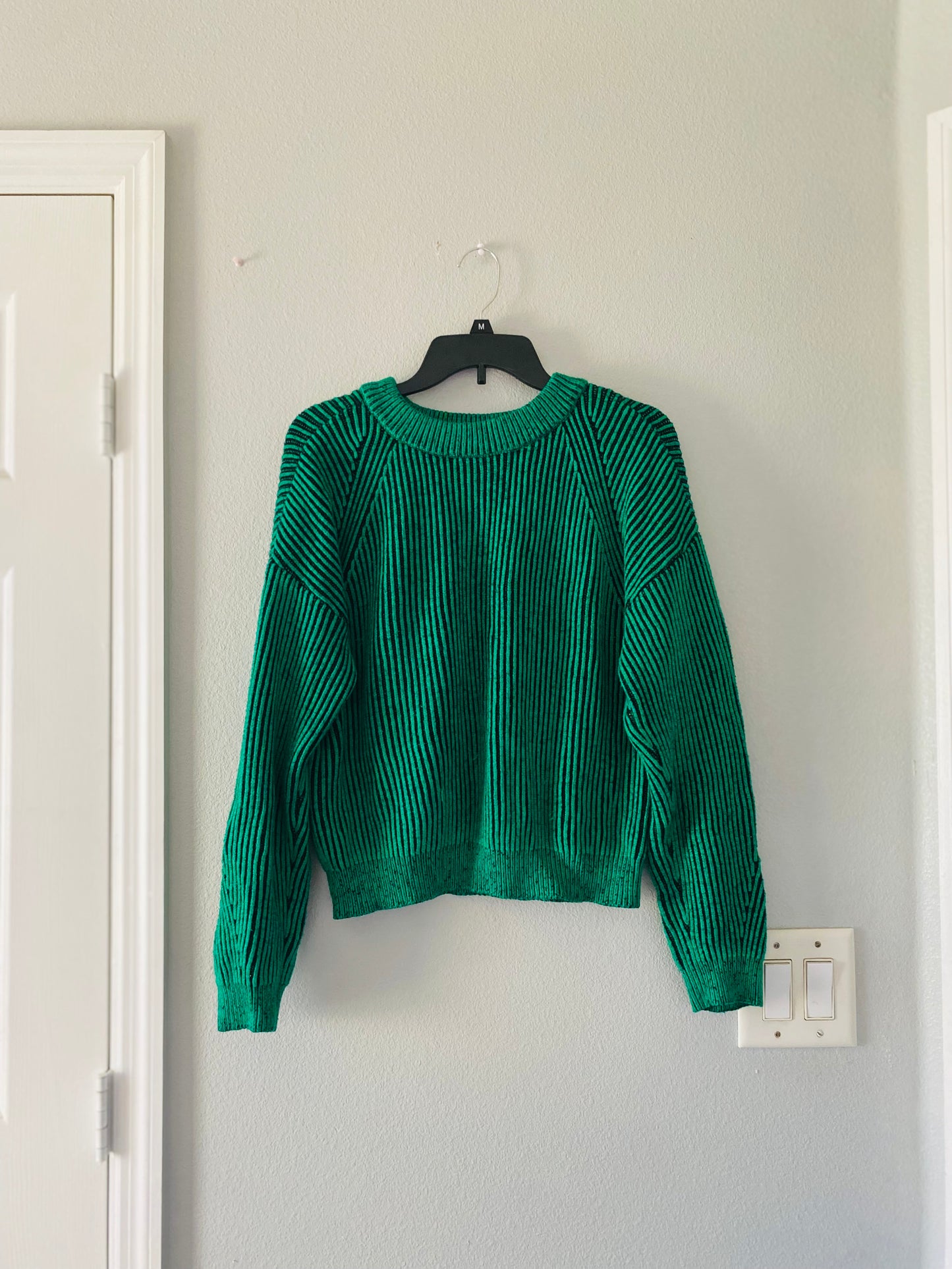Black and Green Sweater