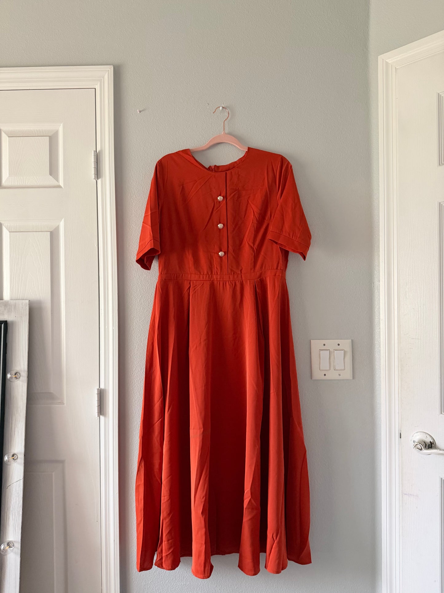 The Orange Dress