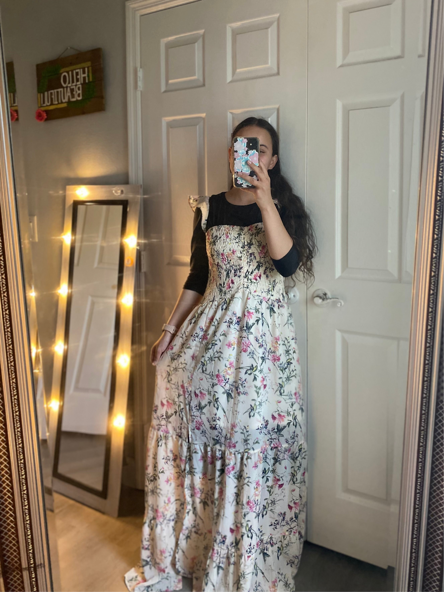 Floral dress 🌷